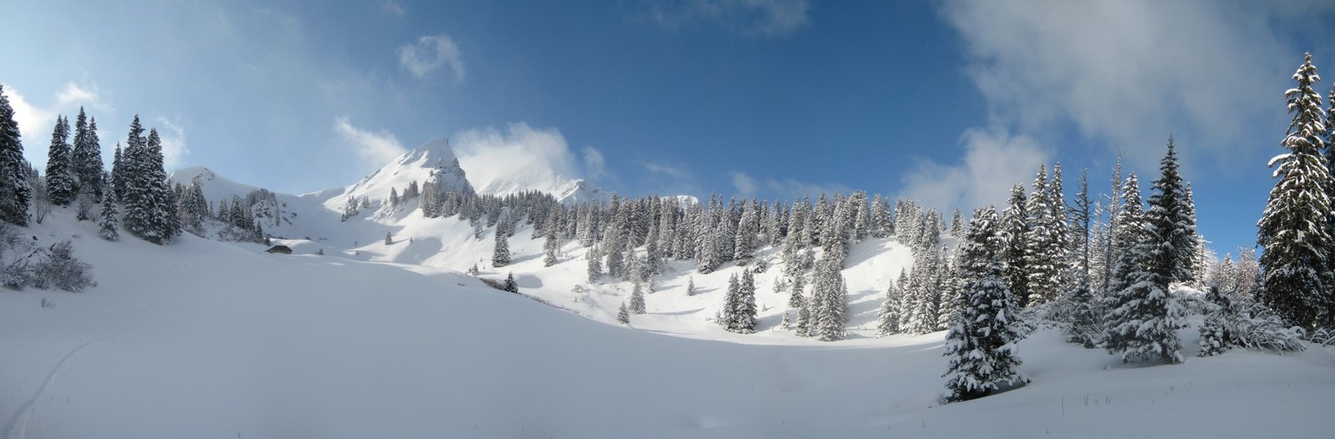 Panorama des Mattes et du Mont de Grange