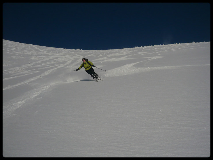 A la descente c'est tout bon!
