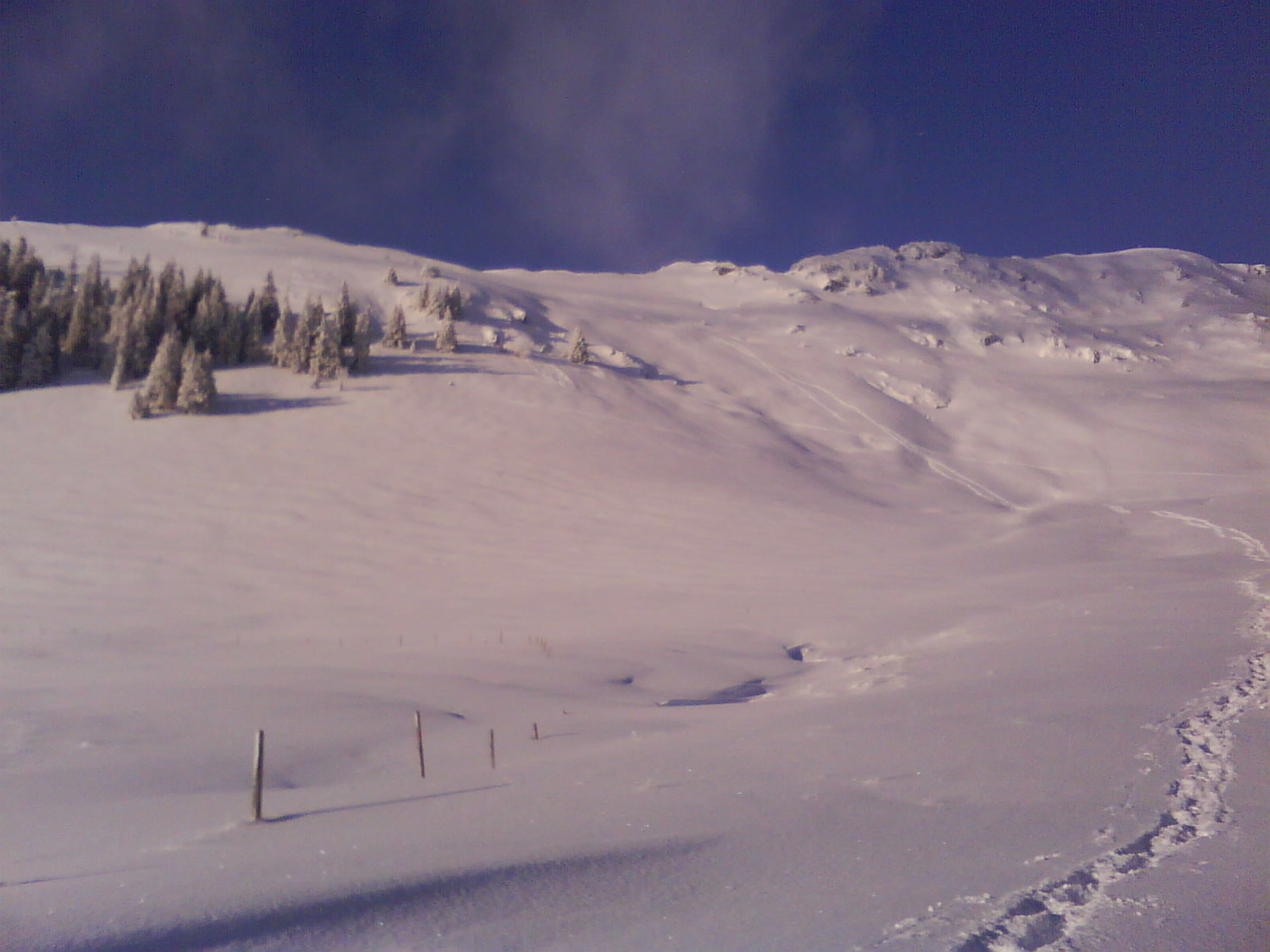 Bäderhorn versant sud
