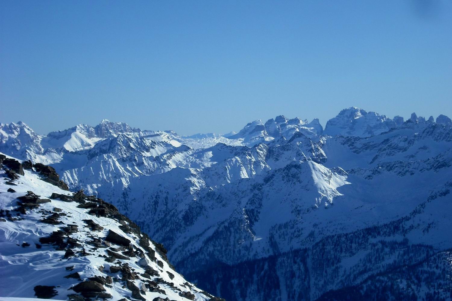 dolomiti di Brenta dal Redival