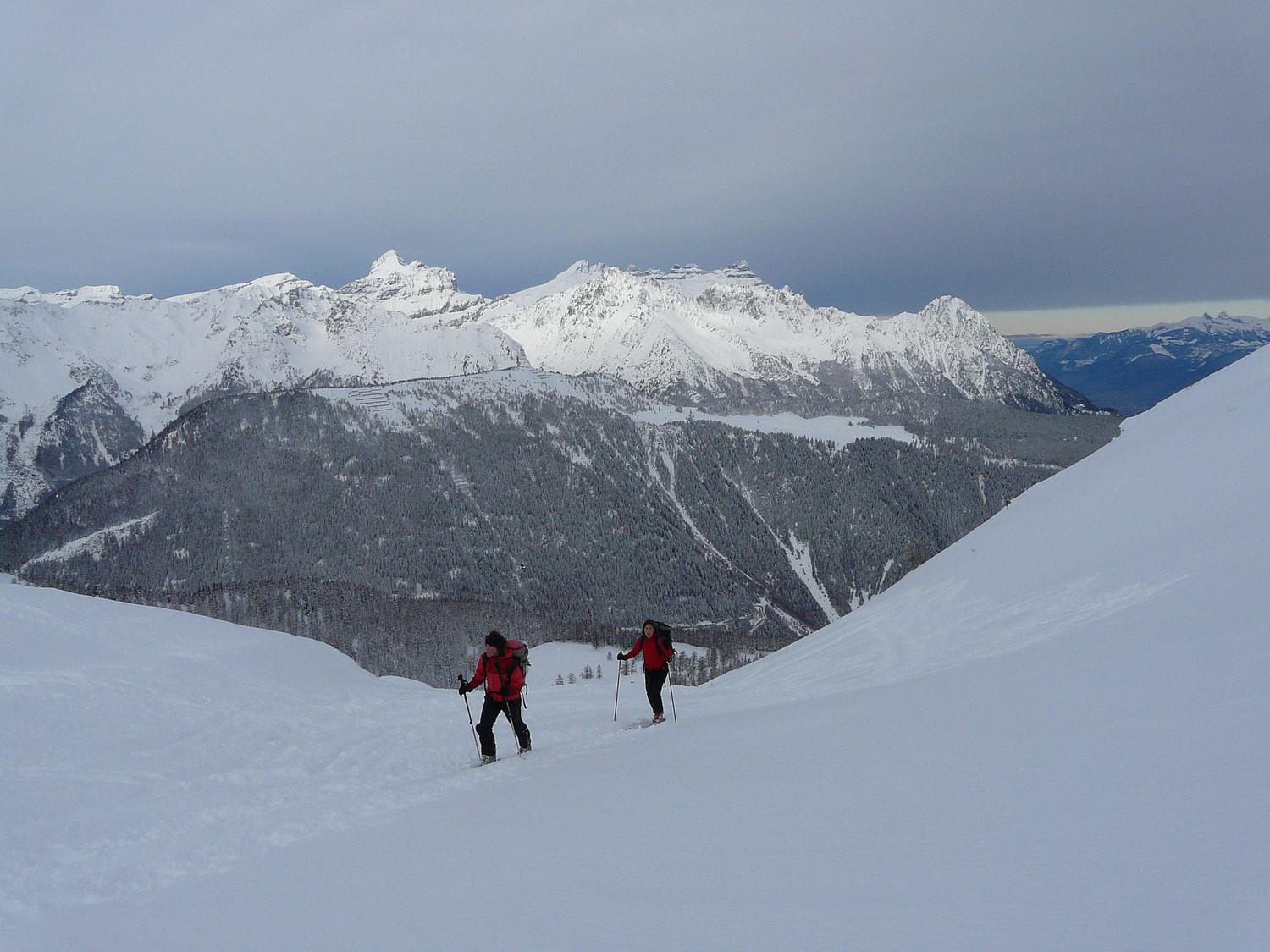 L'arrivée aux Combes