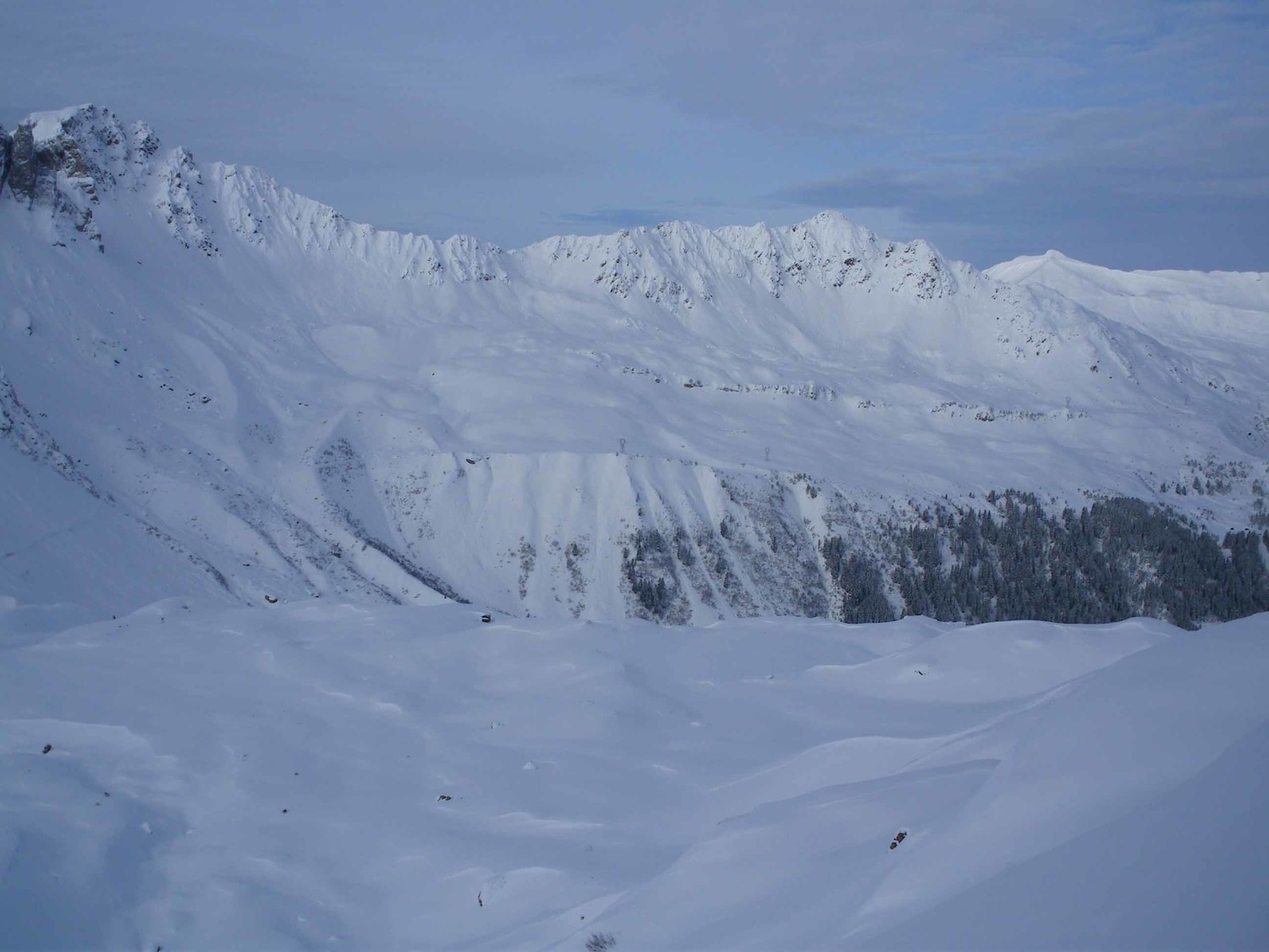 Col de la Fenêtre entre Cicle et Roselette