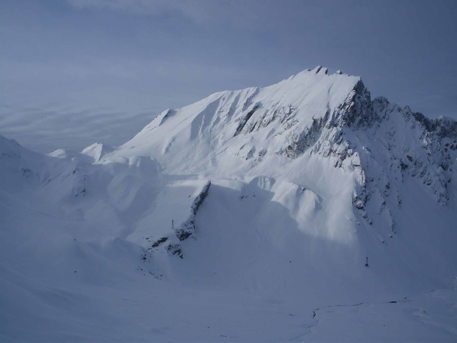 Col du Bonhomme et Aiguilles de la Pennaz