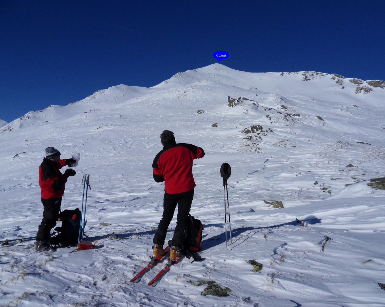 La cima dal Passo