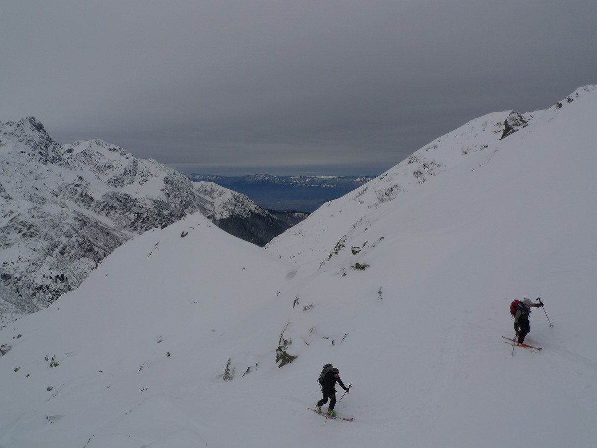 En montant au col de l'aigleton