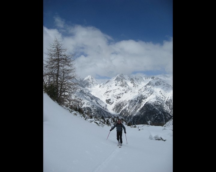 En montant au Mattwaldhorn