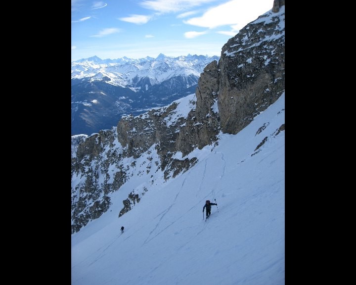 Dessous le col de Hautes Fenêtres
