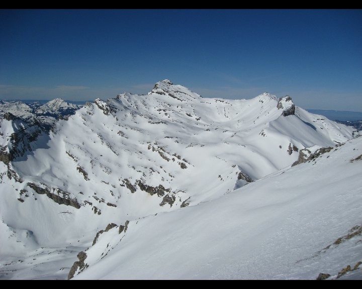 Grande Dent de Morcles, versant Sud