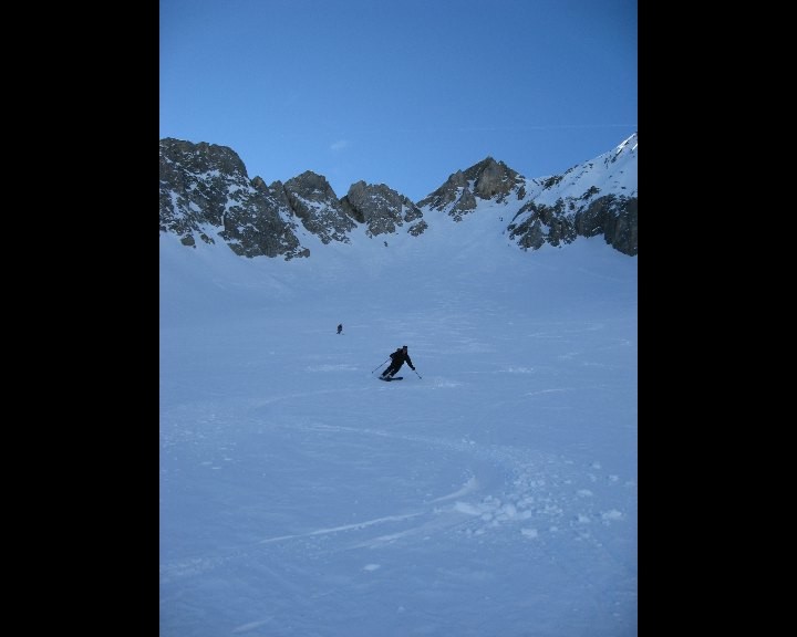 La longue combe de Hautes Fenêtres