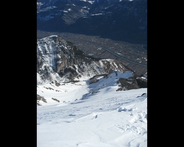Face Est du Grand Chavalard