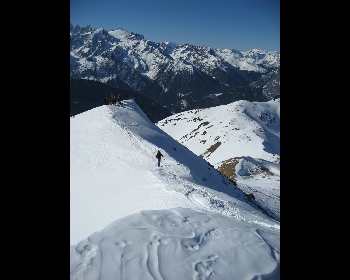 Arête NW du Rogneux