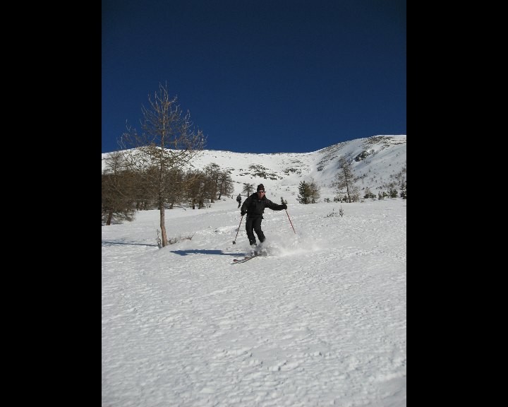 Dessous le chalet d'Arpalle au Mont Brûlé