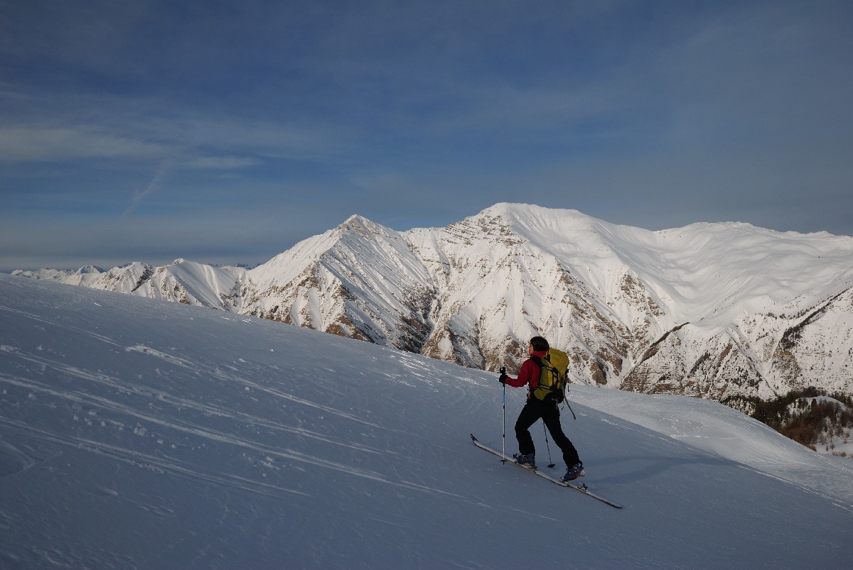 Dans la montée à la Ratelle, vers 2400m.