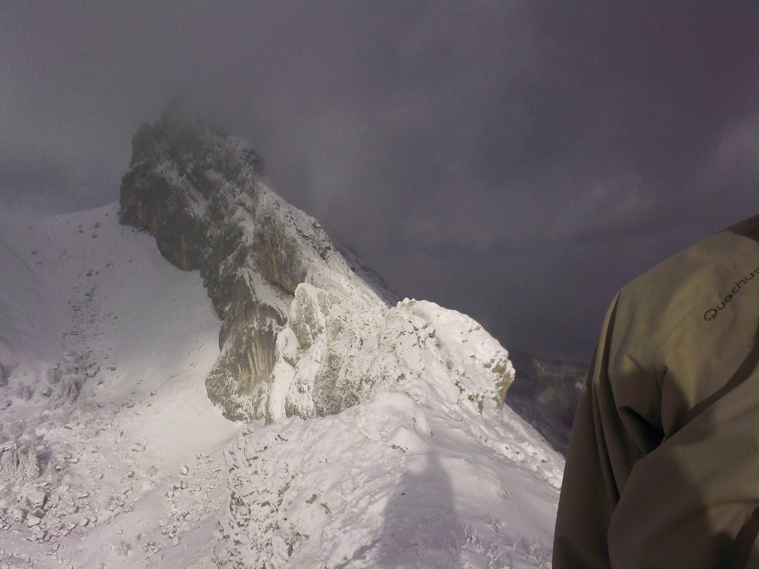 cornafion arête sud - ce qu'on ne fera pas...