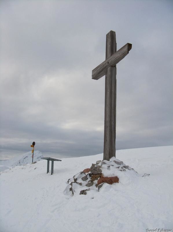 Le sommet de la Pointe de Bellevue