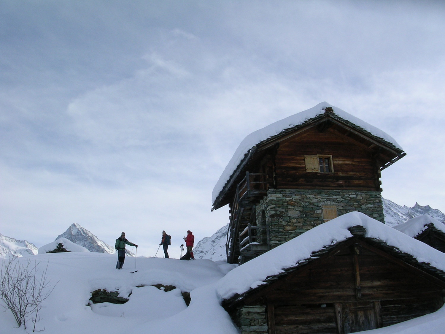 Mayens de la Cretta: la Dent Blanche