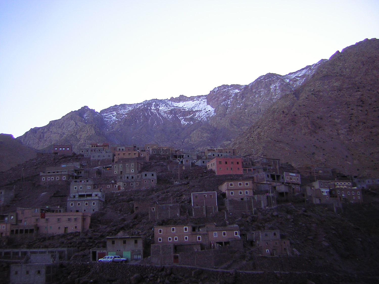 Dernier village berbère avant le refuge