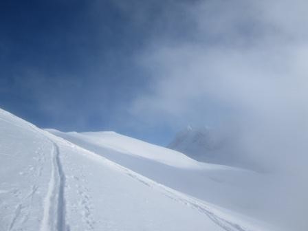 sortie du brouillard à 2000m
