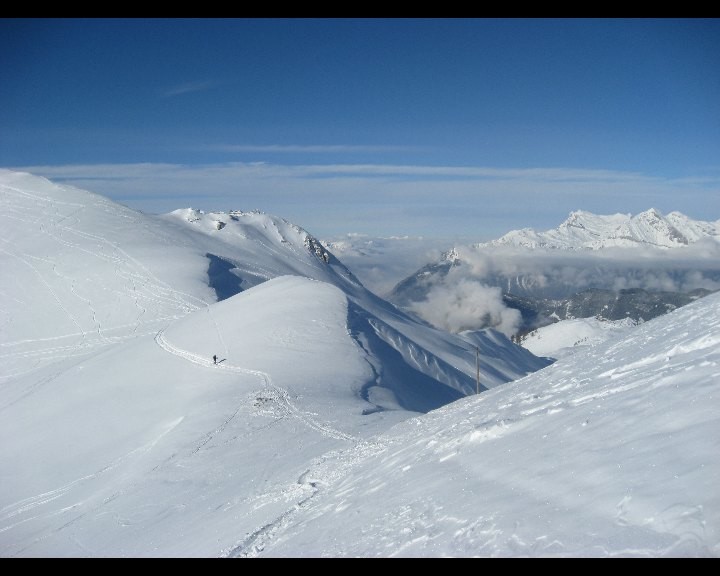 En montant à la Payanne, col de Chargerat