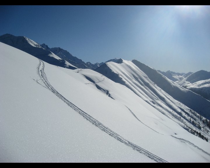 Ler Mont Brûlé, depuis la Tête de la Payanne