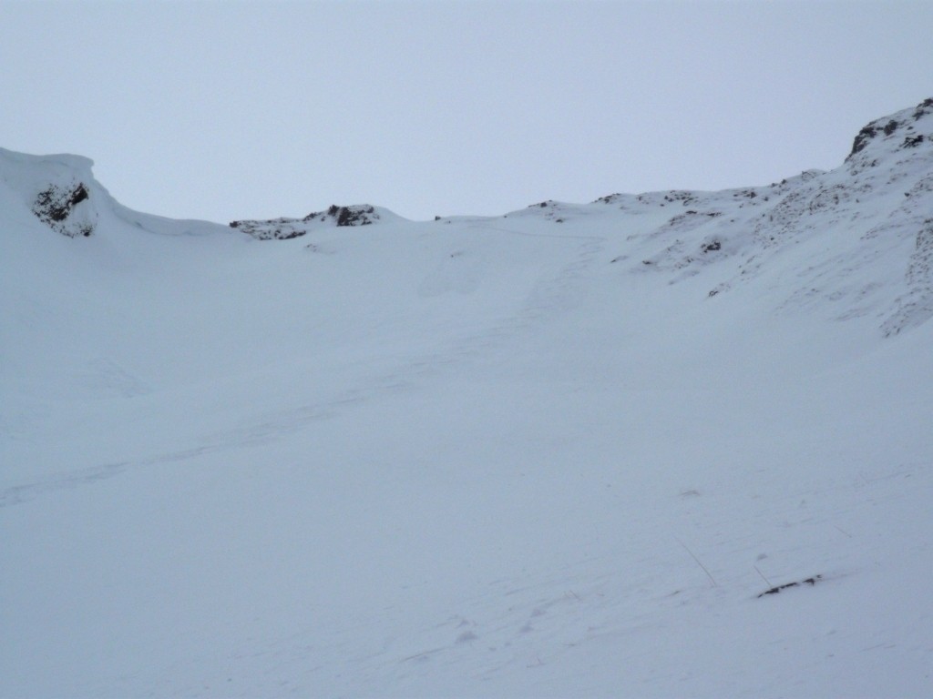 Le haut de la combe