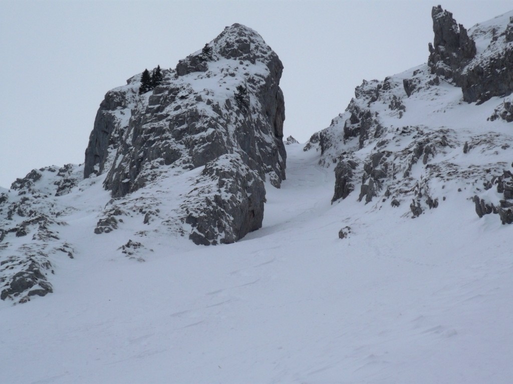 Le couloir SE se Sur l'Enfer