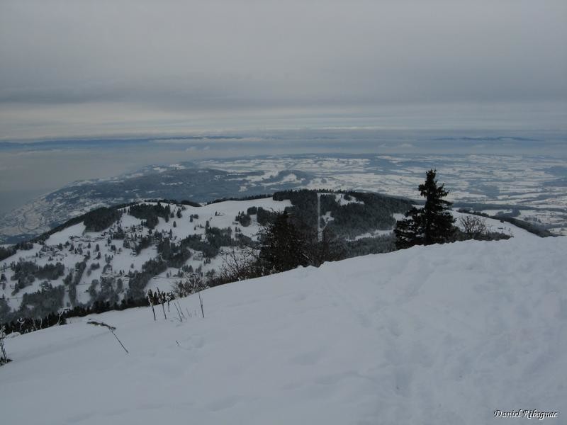 Le Folly, vue sur le Léman et les Pléaides (centre)