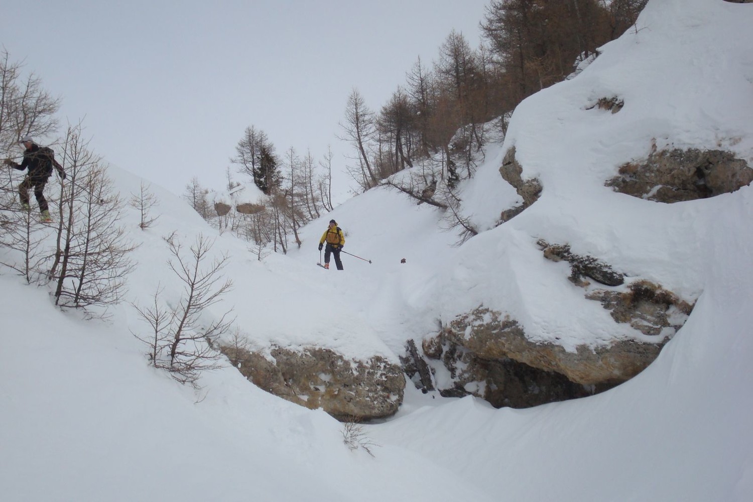 Descente le long de la rivière
