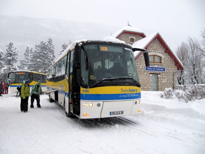 Départ de Lans après montée en bus depuis Grenoble