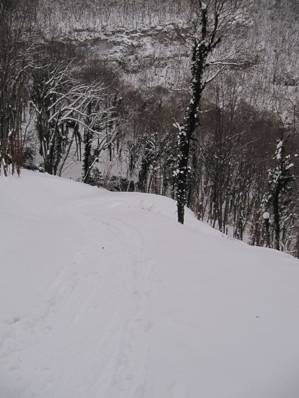 Encore du bon ski jusqu'à la Ferme Raymond !