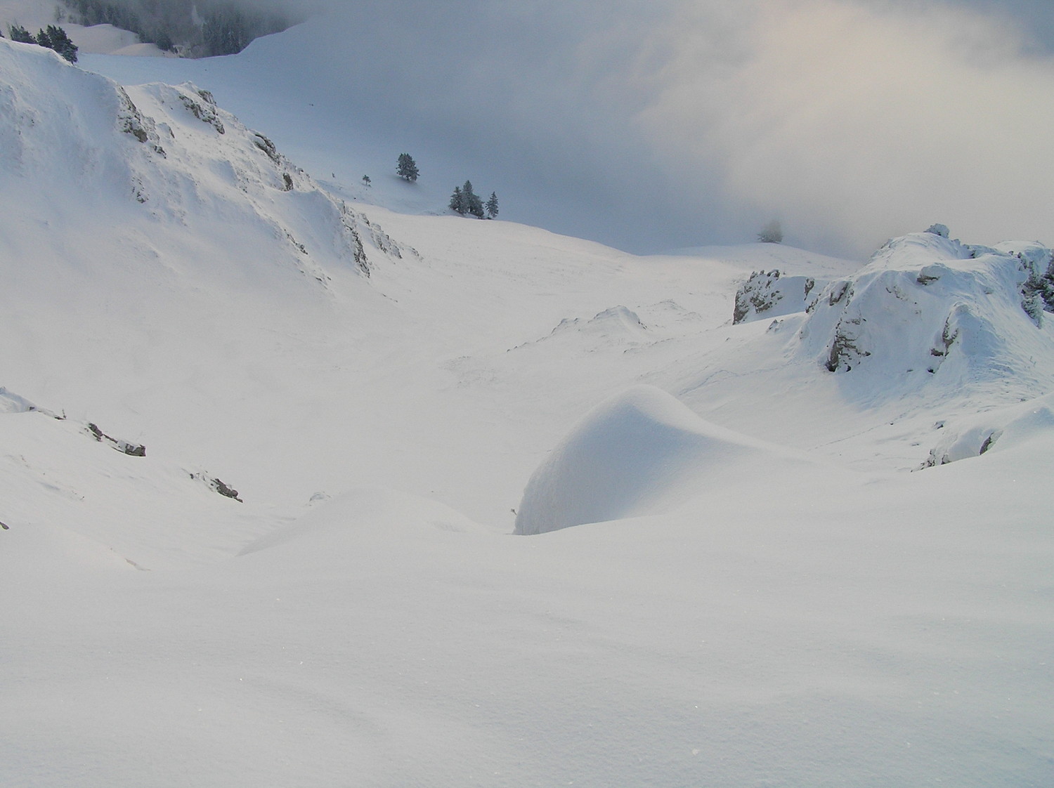 Couloir Sud en bonnes conditions