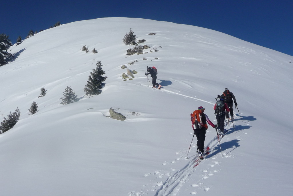 Montée vers le sommet
