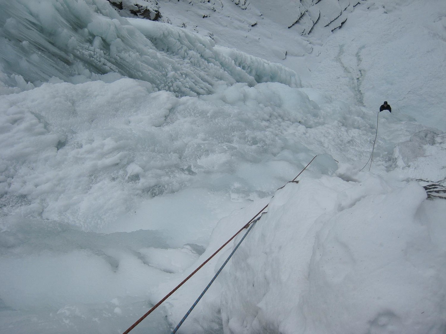 Iffigfall; Richard sort de la section raide