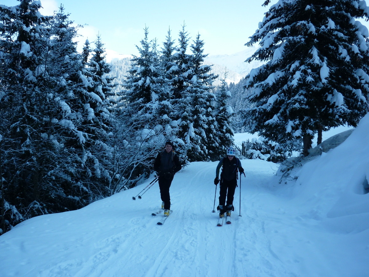 Nico et Piuu, à la montée