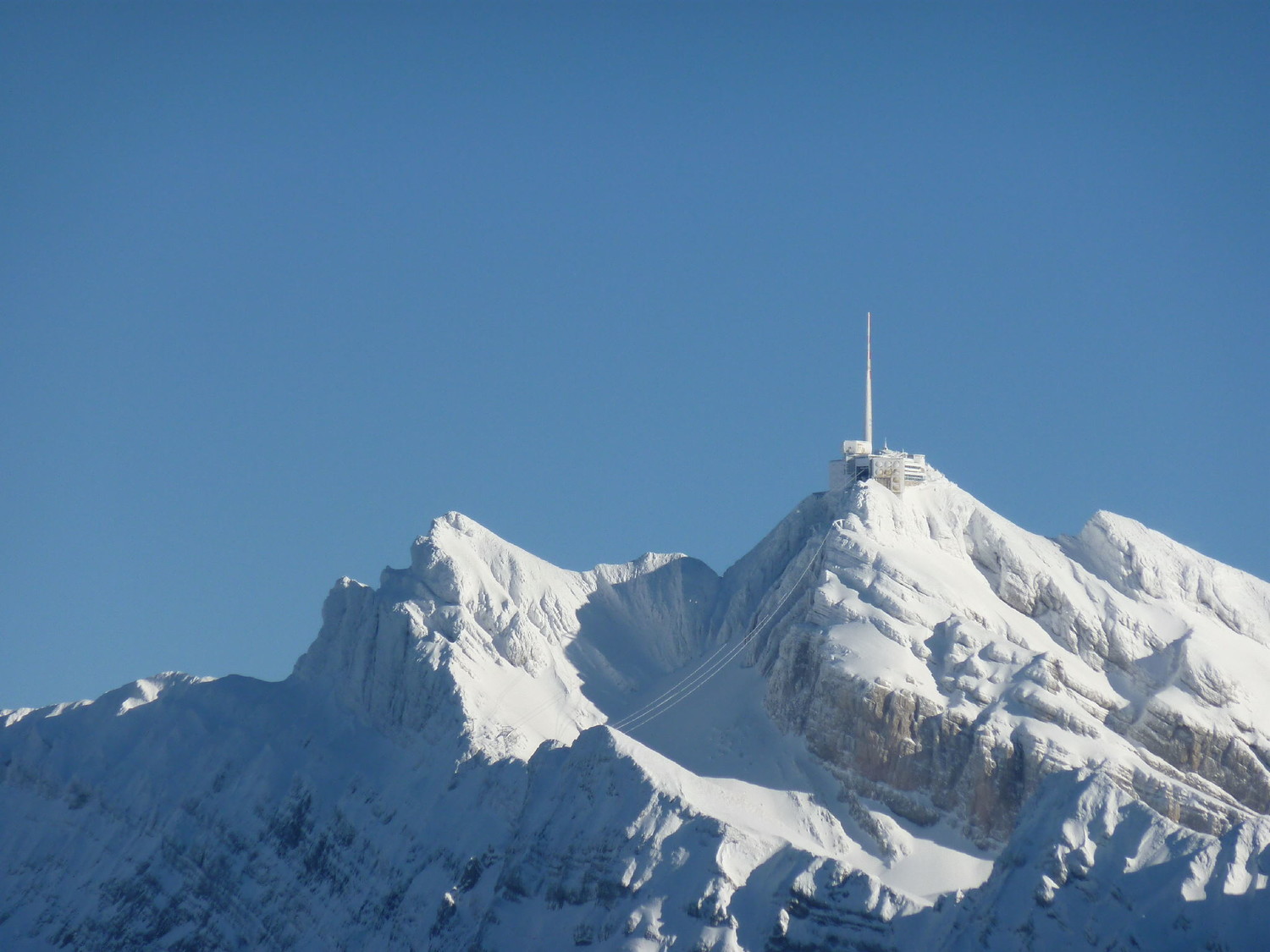 Il Santis dalla cima dello Stockberg