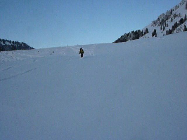 In discesa dallo Stockberg verso Stein