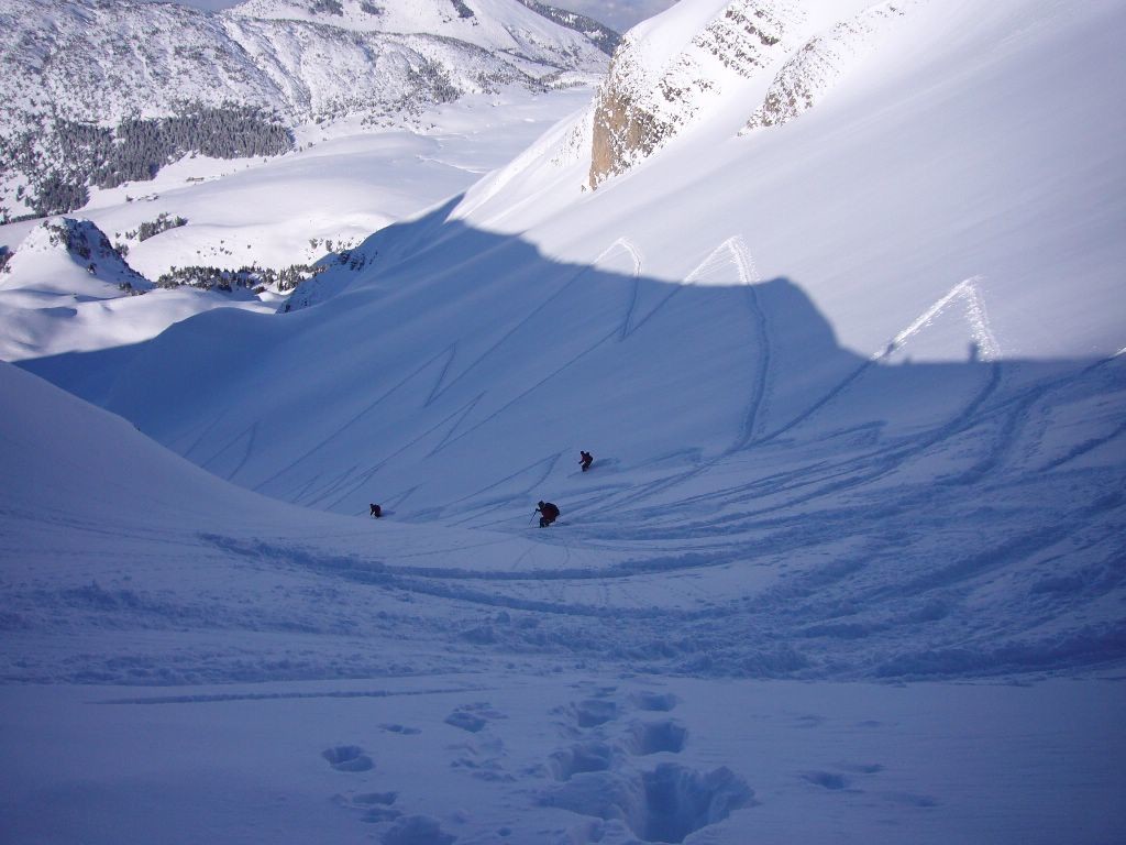 zut grillé aussi pour la 1ère trace de descente