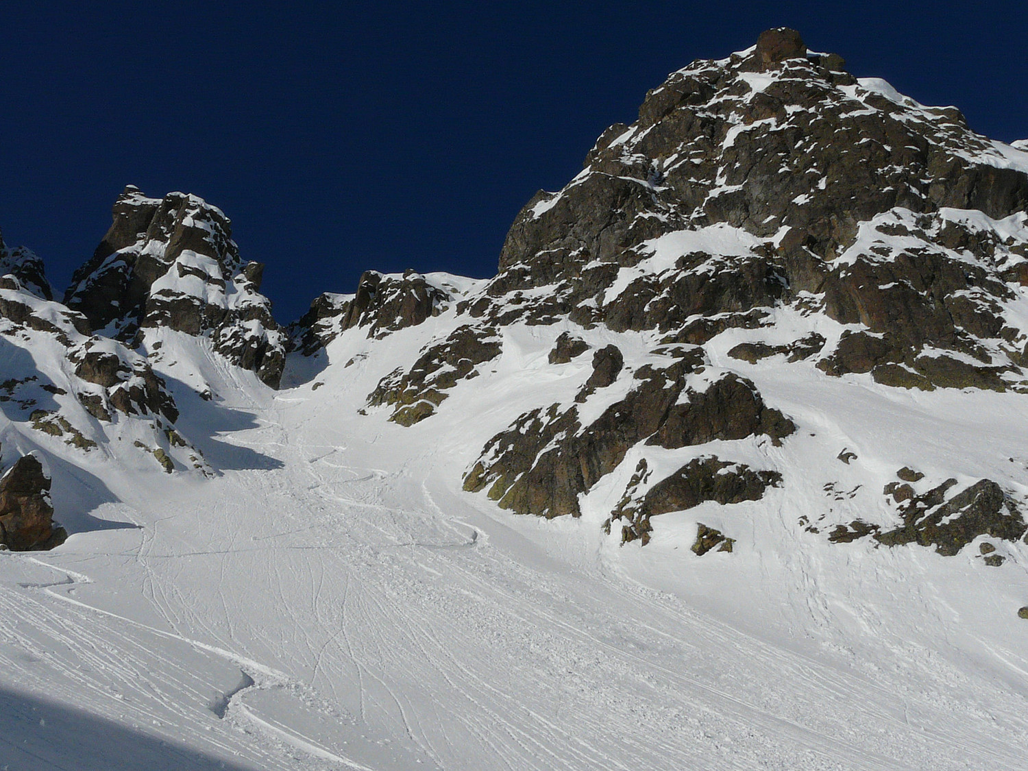 Le haut de Comba Rossa