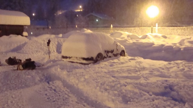 Ca a posé 50cm, dans la haute savoie, rien...