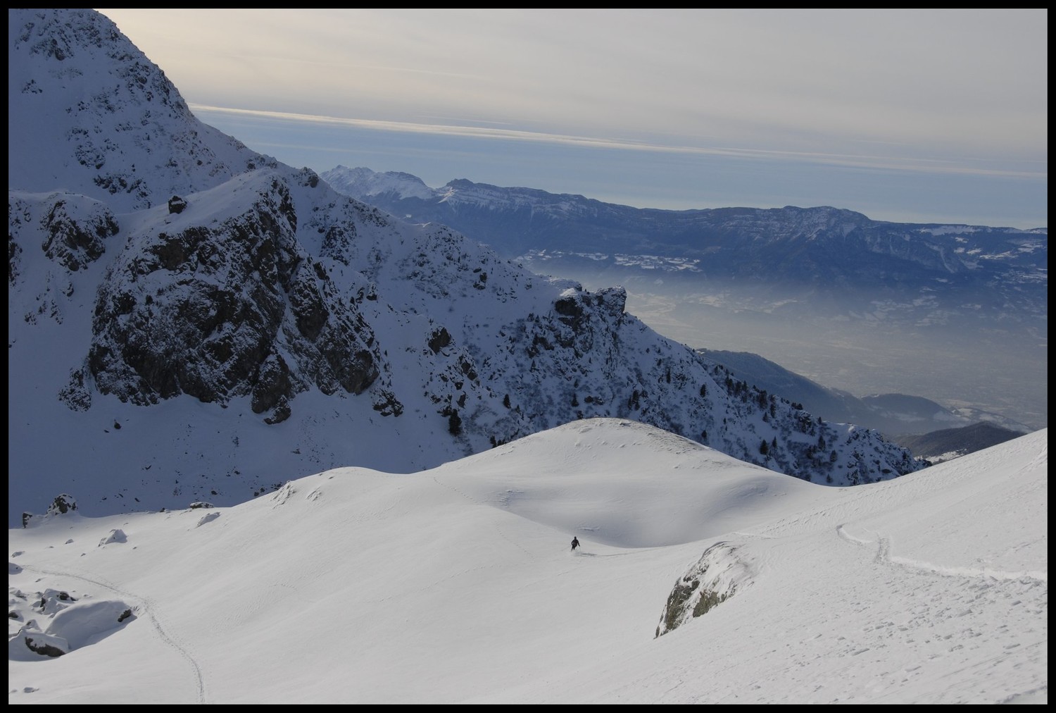 dans les combes au dessus du Crozet