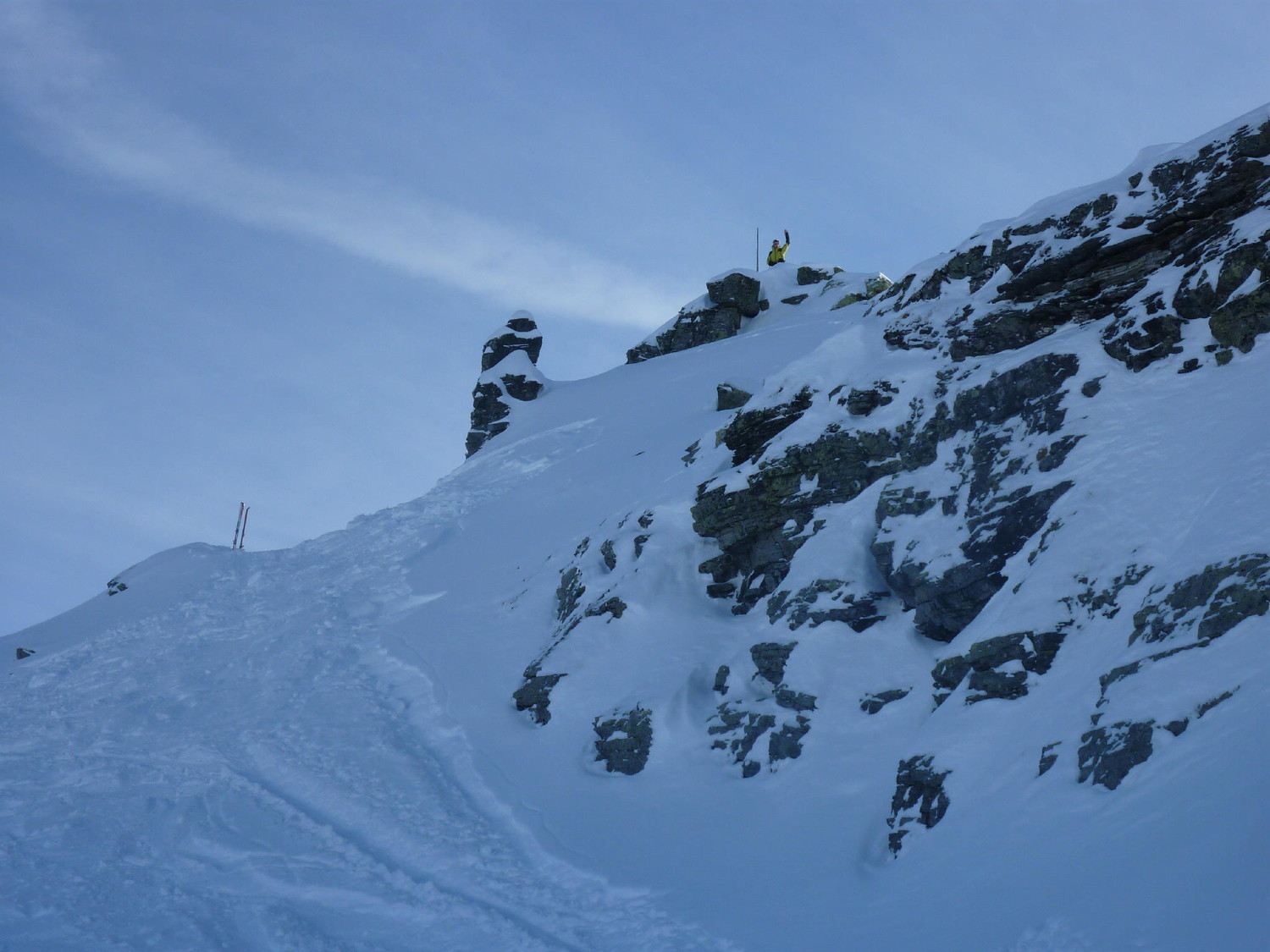 In vetta al Vergaldner Schneeberg