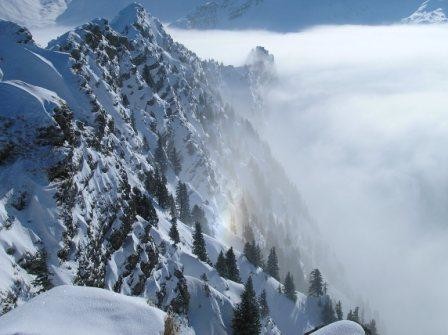 Les Arpilles sortent juste du stratus