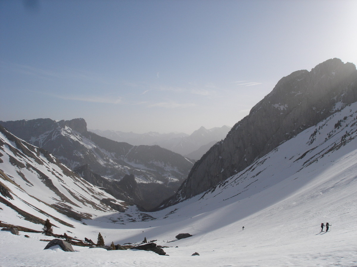 Montée dans le vallon de d'Anaye, encore