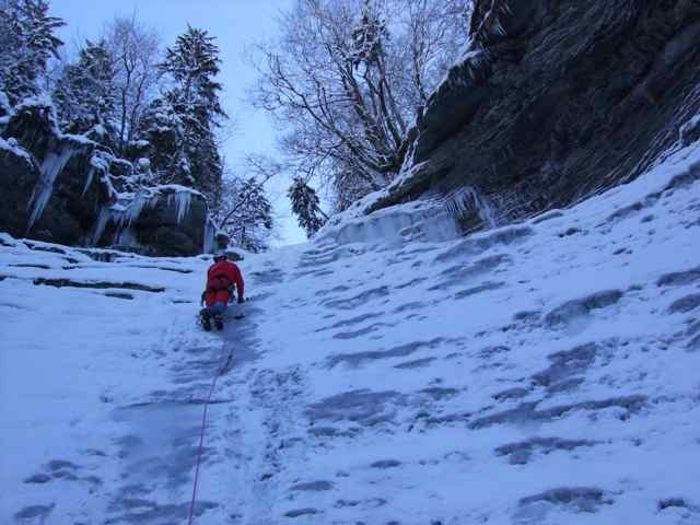 Steph sur glace mince