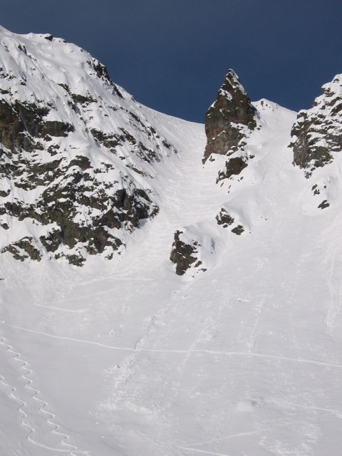 Aig. de Roselette, Couloir S