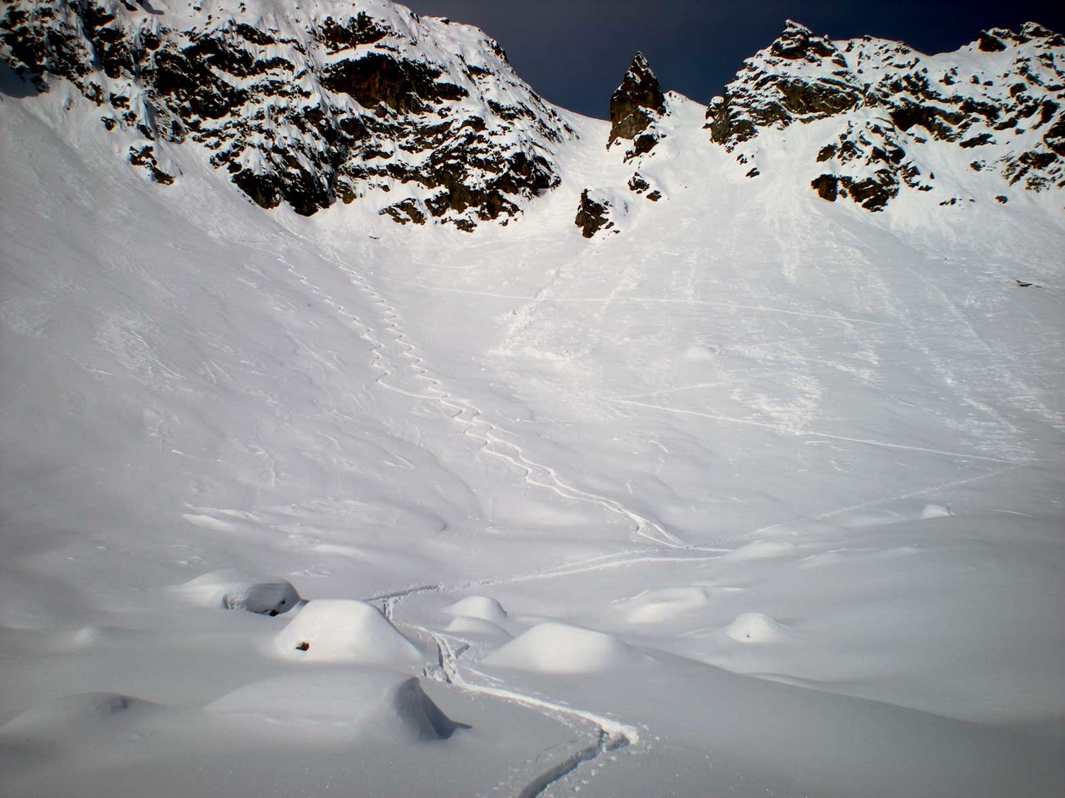 la trace du couloir et suite