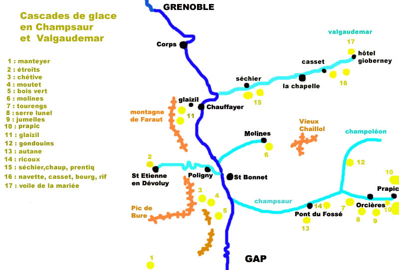 plan d'ensemble Champsaur - Valgo