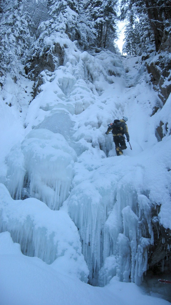 Canyon d'Ubine - premier ressaut