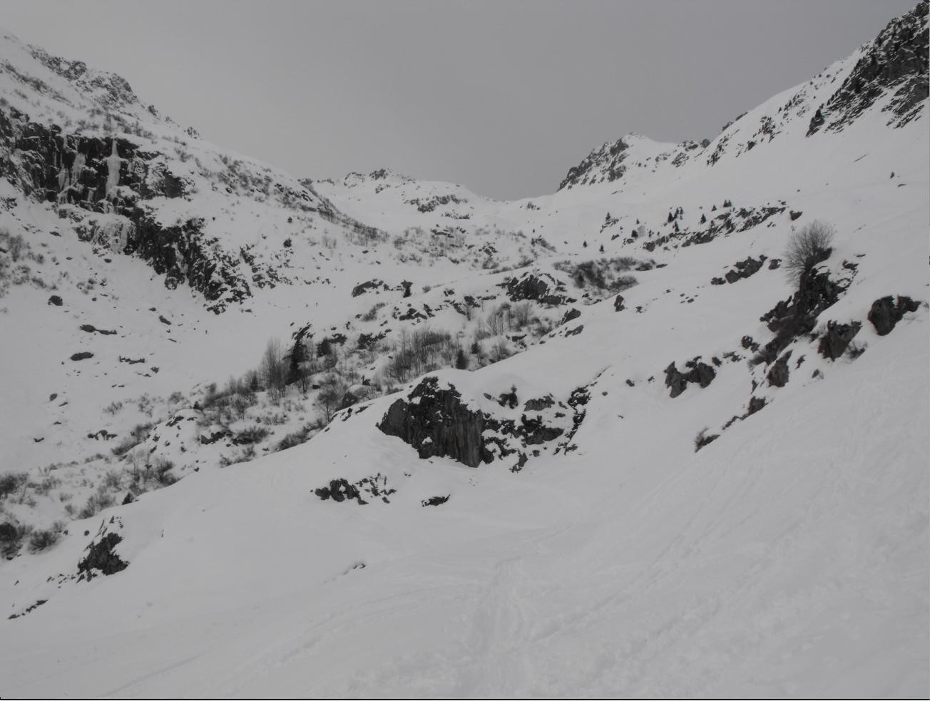 Combe de Bridan, depuis le bas