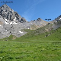 Aiguille des Corneillets (itinéraire probable)